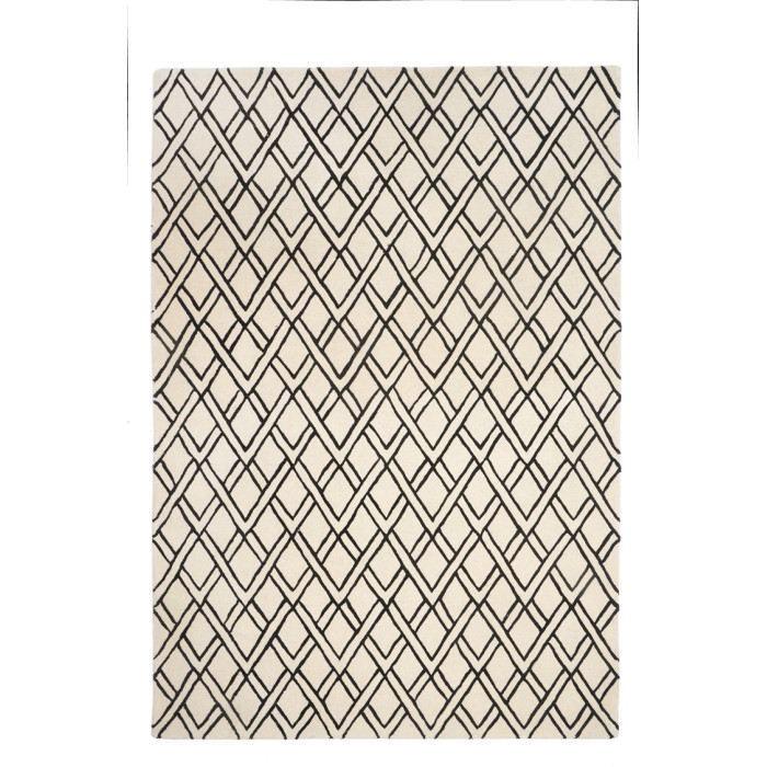 Alfombra BROOKLYN BLACK (Colección Hecha a Mano)